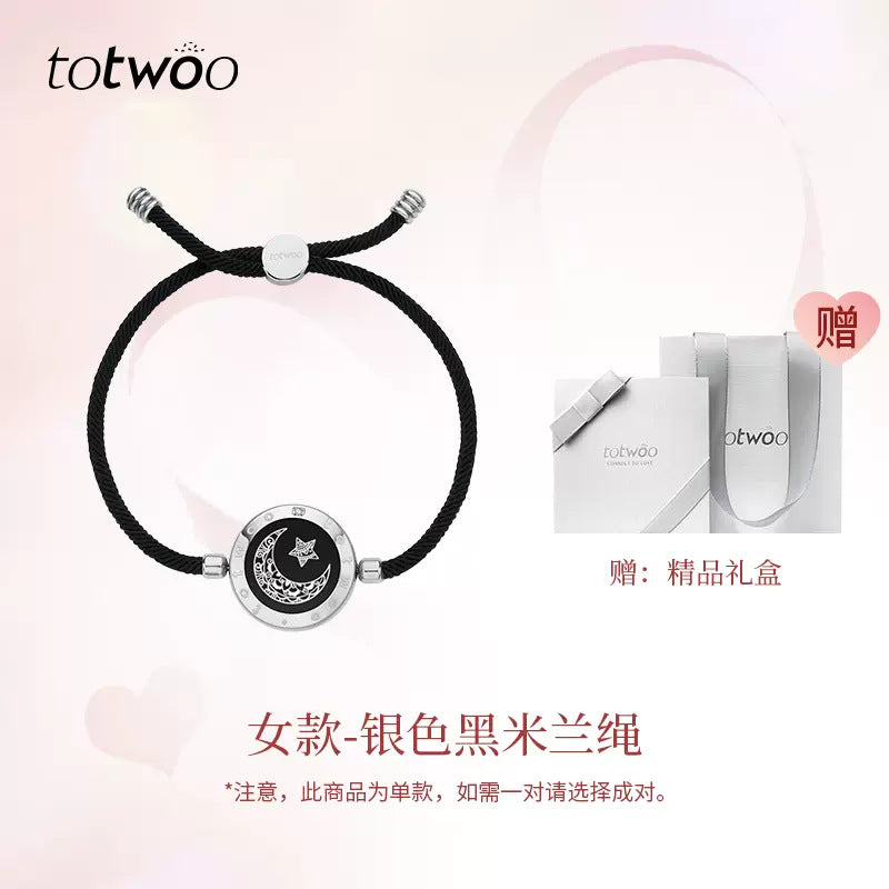 Totwoo Smart Bracelet with Flash & Vibration for Couples Wear for Art Thou