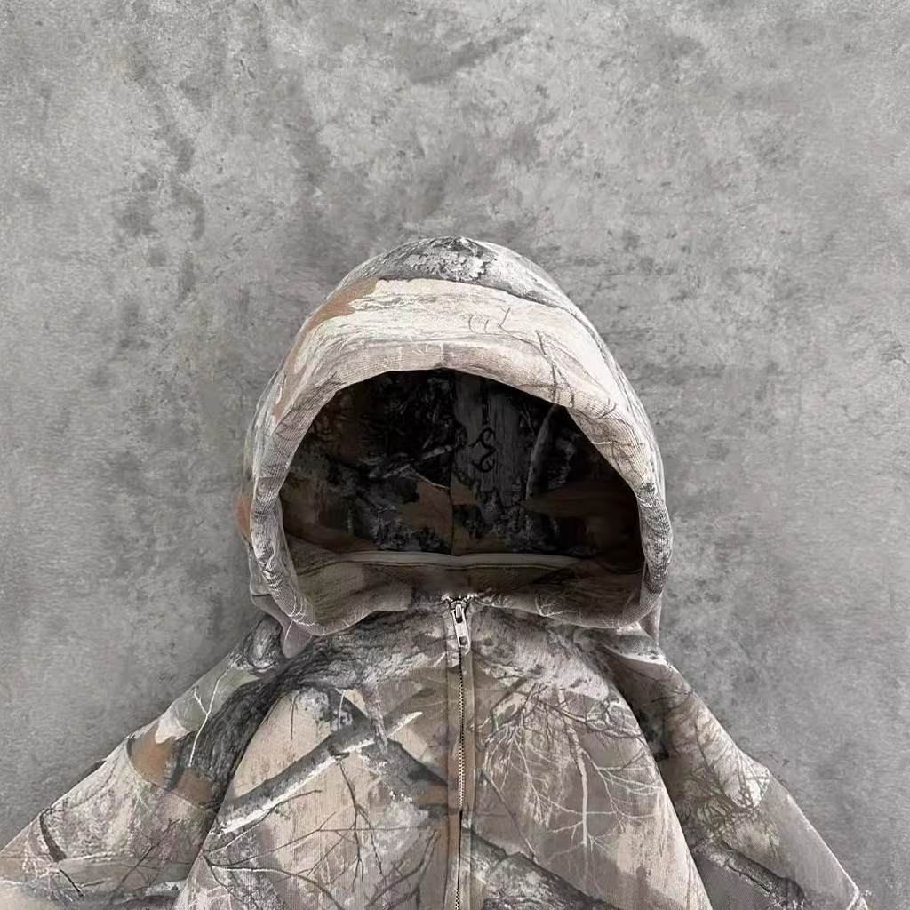 Urban Camo Retro Hoodie Wear for Art Thou