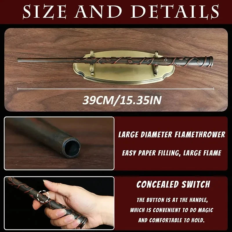Fire-breathing Magic Wand Toy Wear for Art Thou