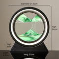 Moving Sand Art Landscape Table Lamp Wear for Art Thou