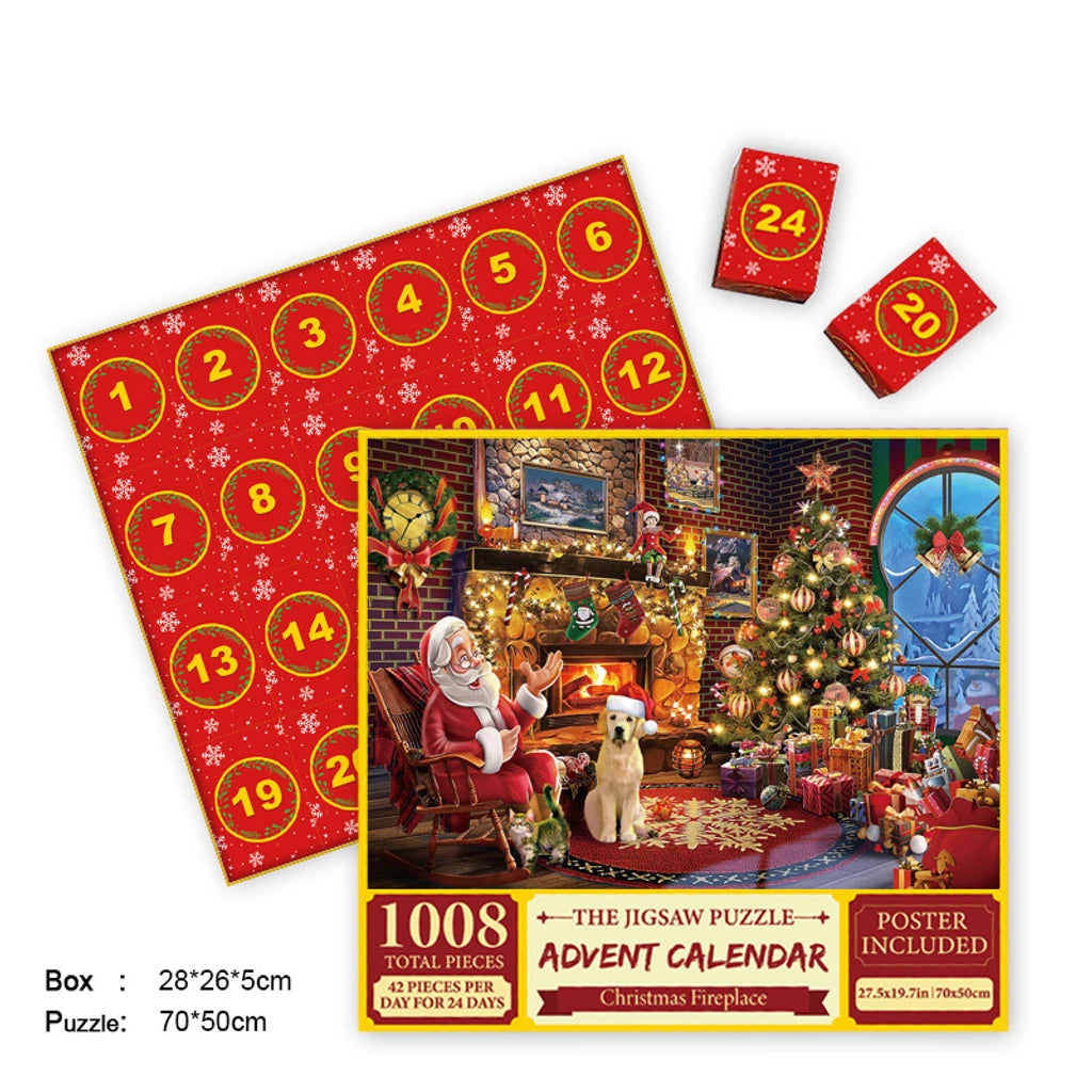 Merry Jigsaw Advent Calendar Puzzle Wear for Art Thou