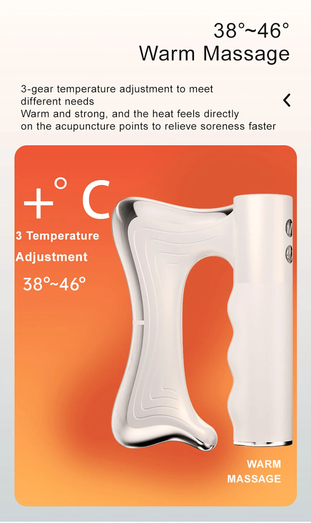 Electric Deep Tissue Massage Blade – Heated Fascia Relaxation Tool Wear for Art Thou