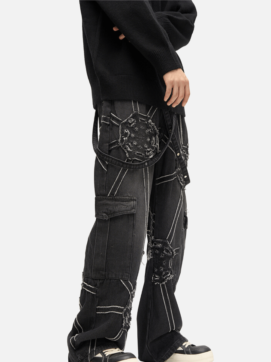 Spider Denim Pants Wear for Art Thou