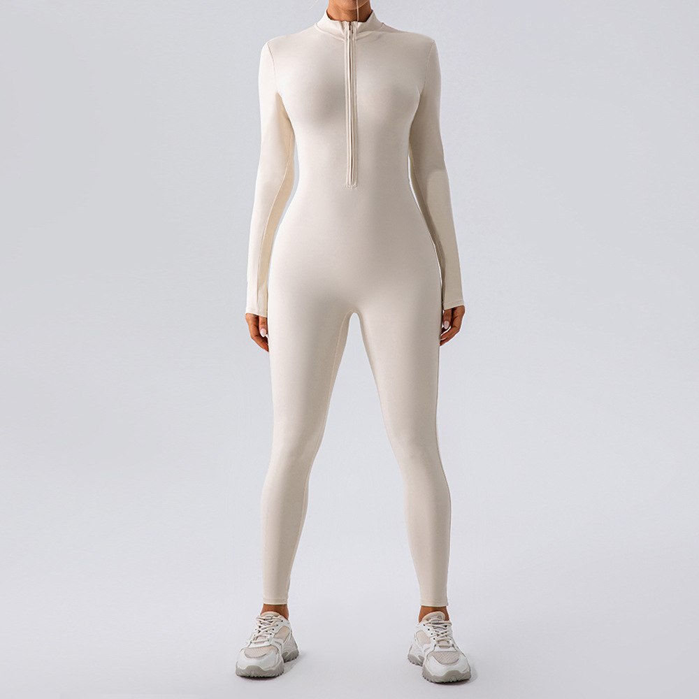 Fleece-Lined Yoga Jumpsuit Wear for Art Thou