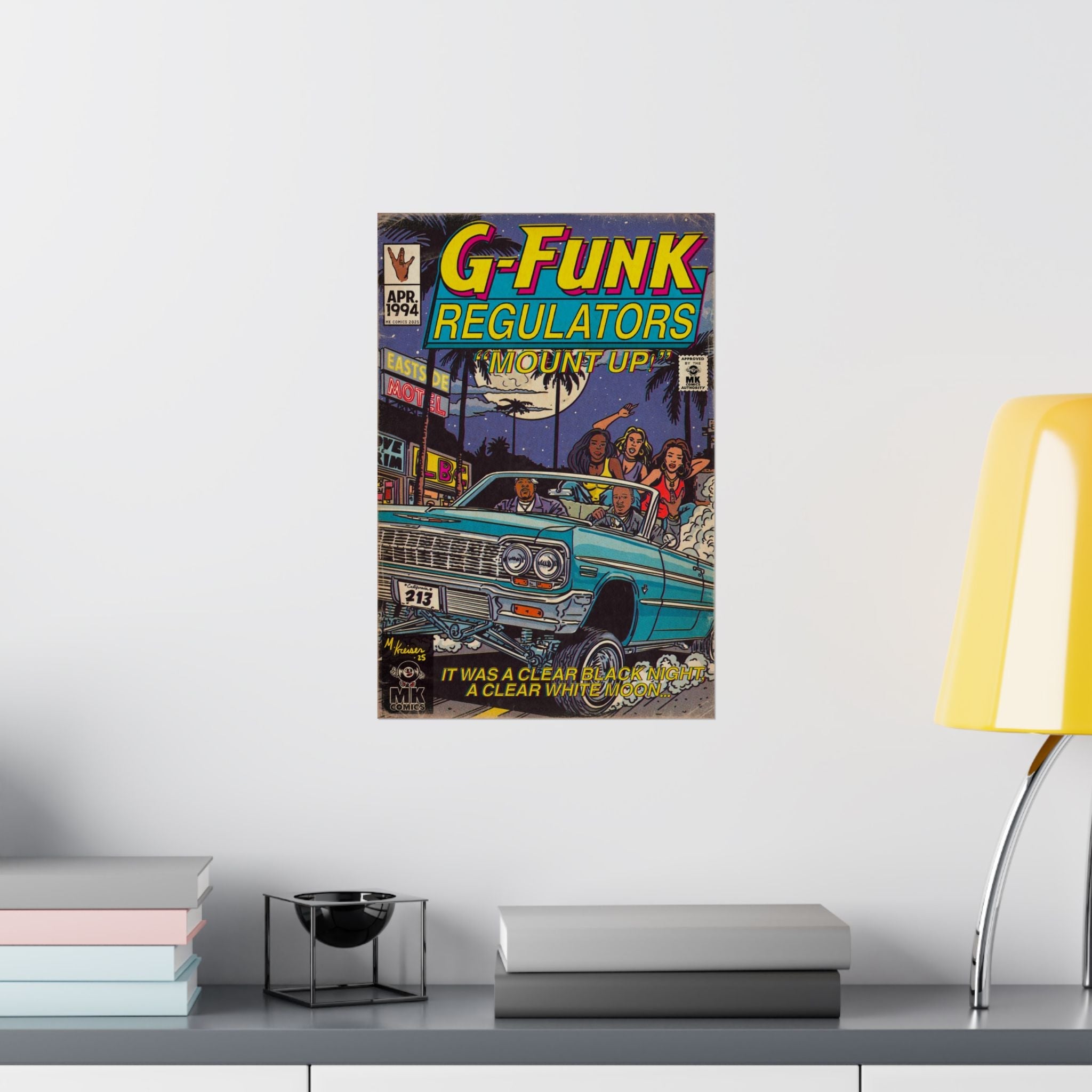 Regulate - Matte Vertical Posters Fine Art Of MK