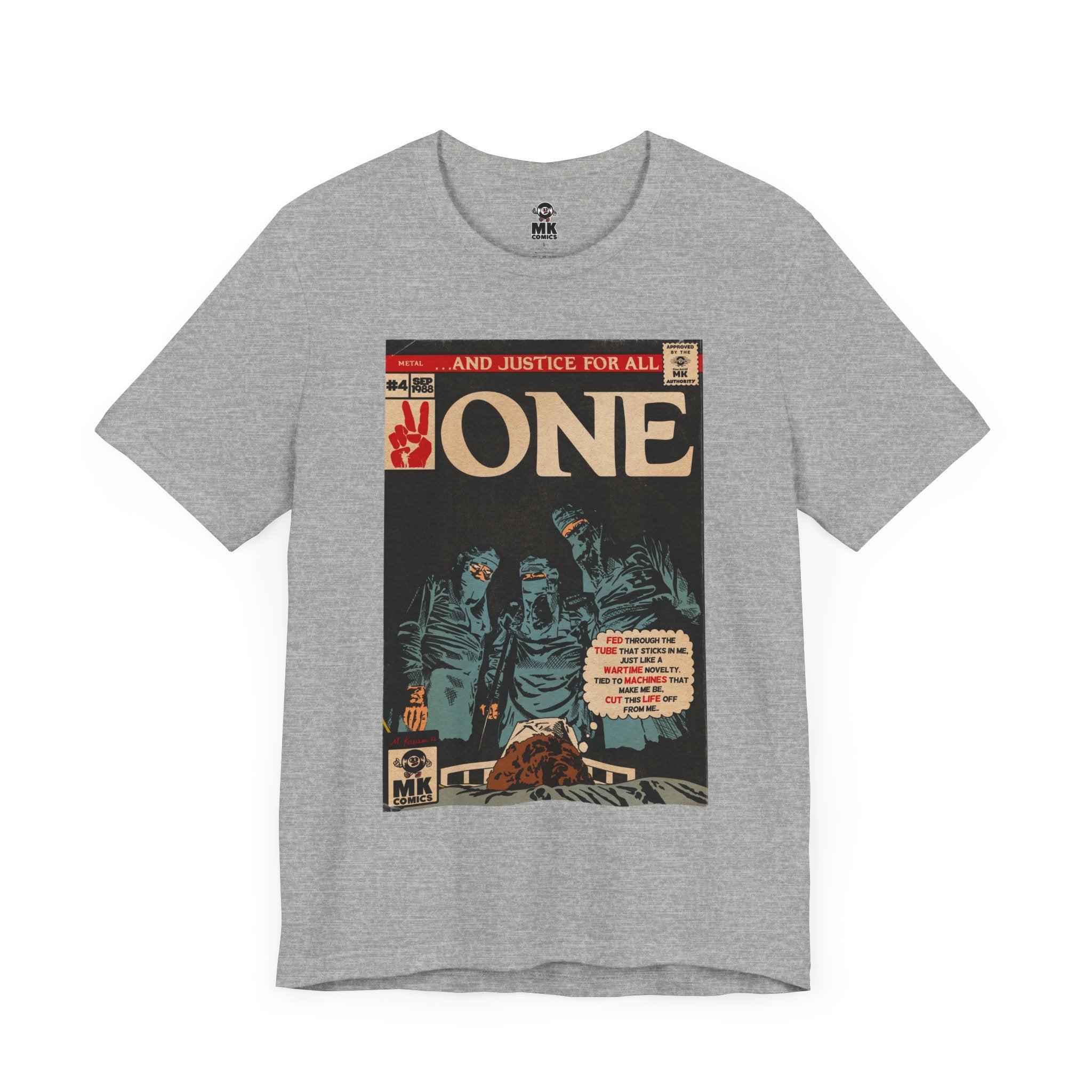 One - Unisex Jersey Short Sleeve Tee Fine Art Of MK