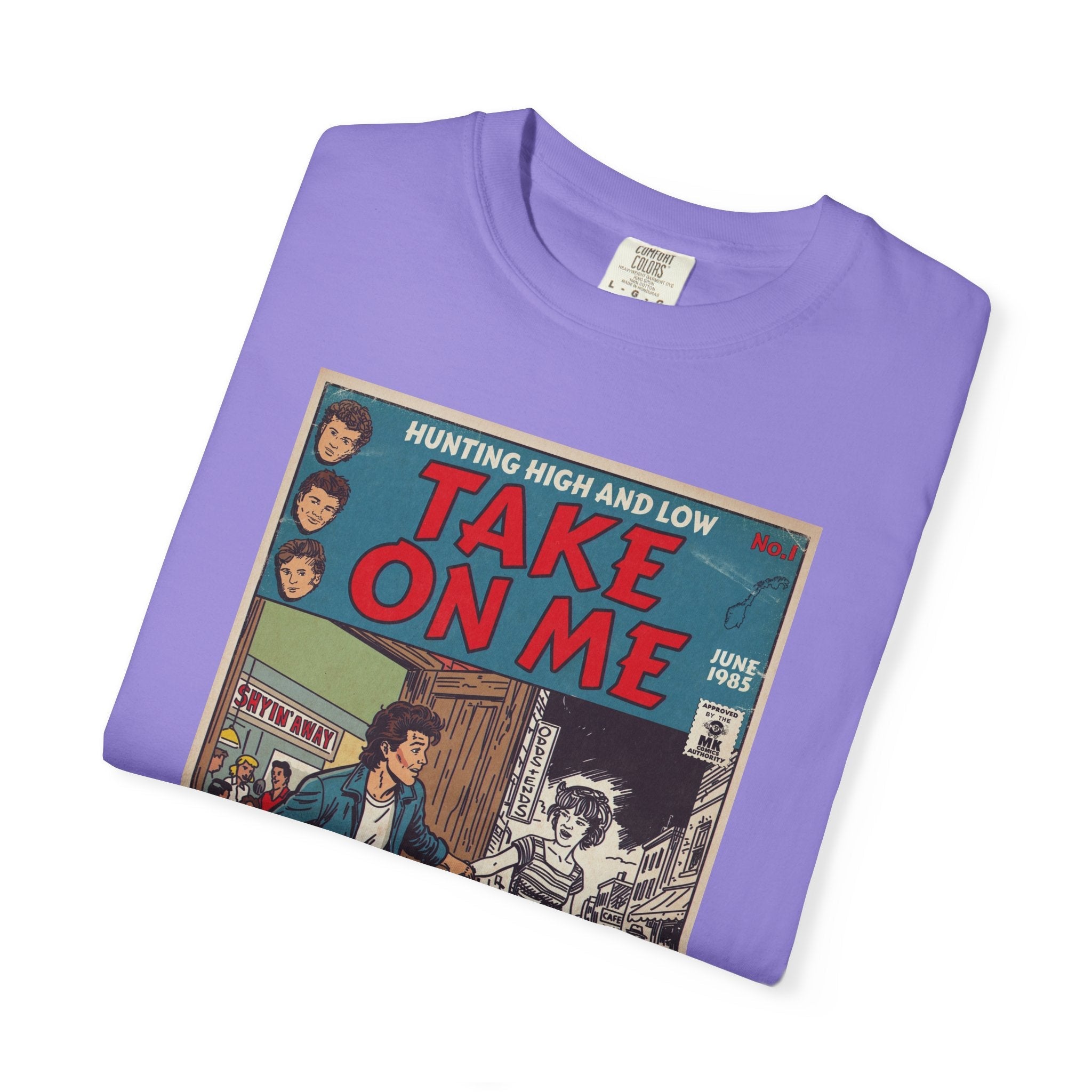 Take On Me - Unisex Comfort Colors T-shirt Fine Art Of MK