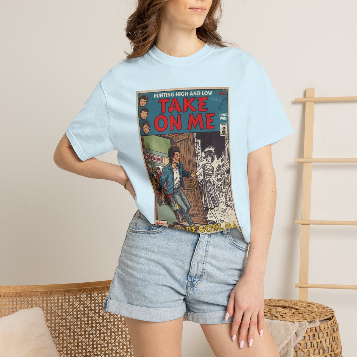 Take On Me - Unisex Comfort Colors T-shirt Fine Art Of MK