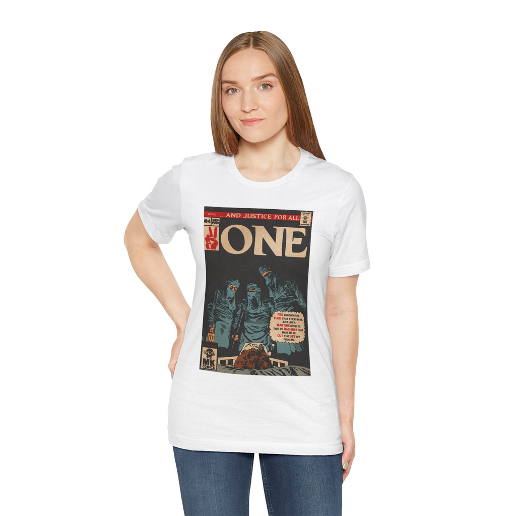 One - Unisex Jersey Short Sleeve Tee Fine Art Of MK