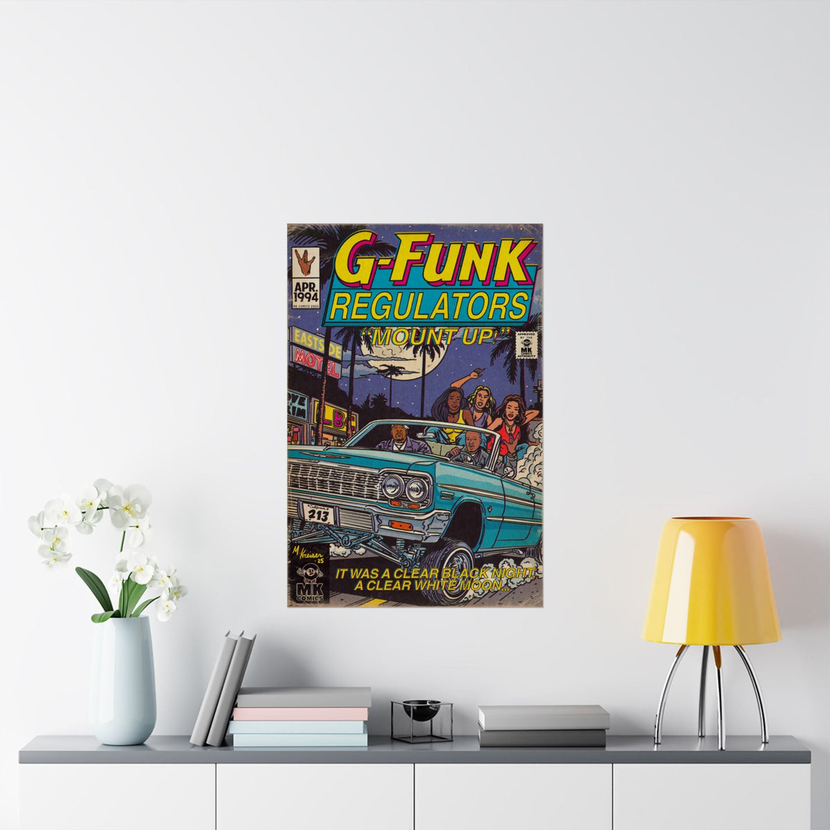 Regulate - Matte Vertical Posters Fine Art Of MK
