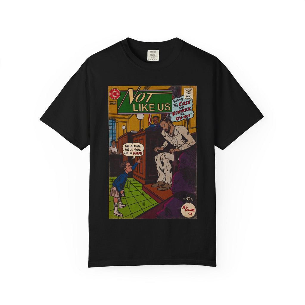 Not Like Us - Unisex Comfort Colors T-shirt Fine Art Of MK