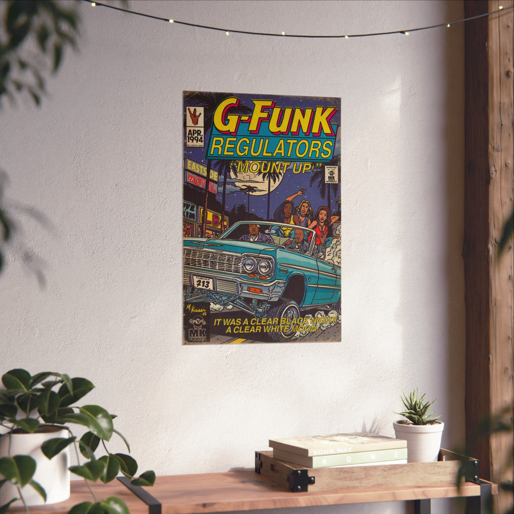 Regulate - Matte Vertical Posters Fine Art Of MK
