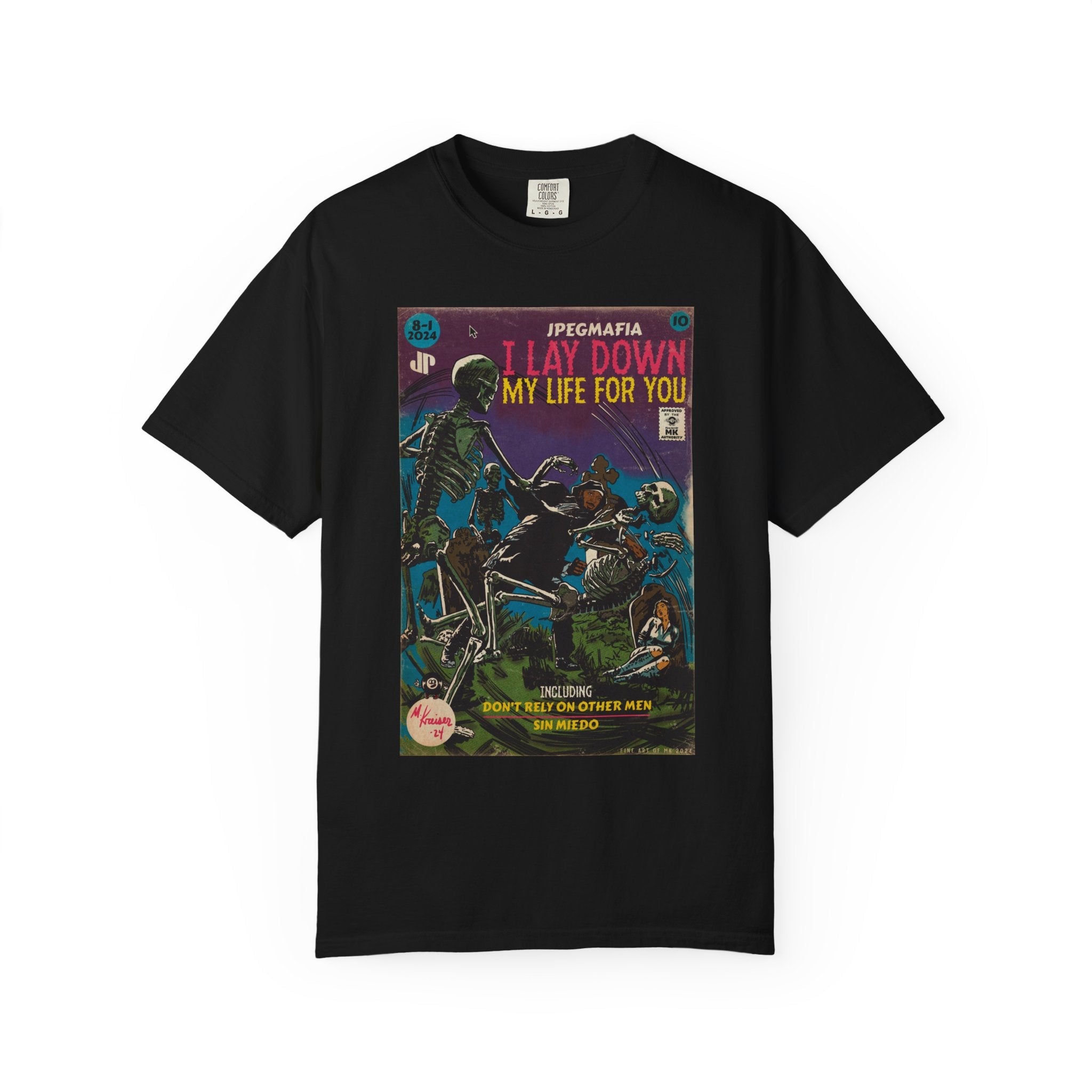 I Lay Down My Life For You -  Unisex Comfort Colors T-shirt Fine Art Of MK