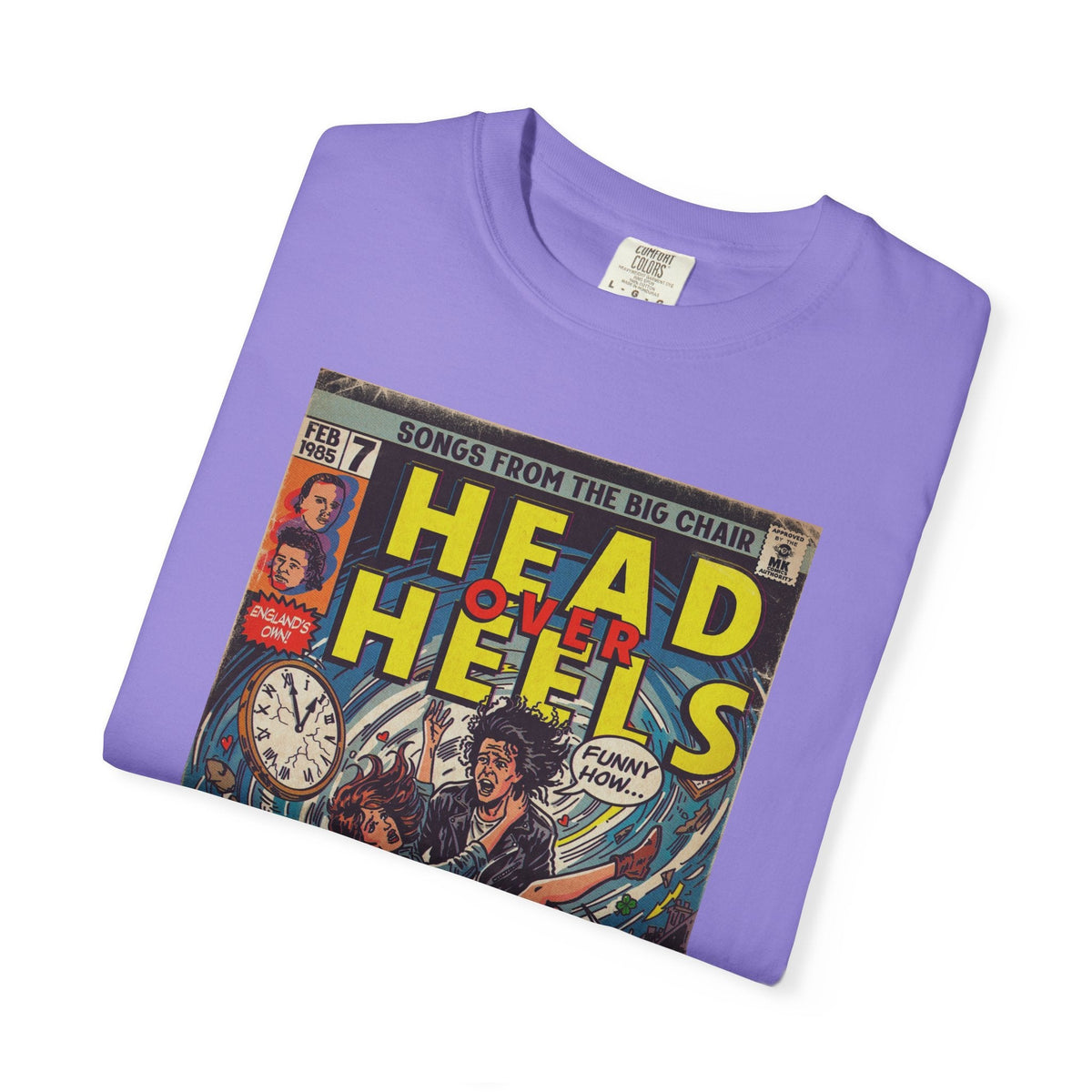 Head Over Heels - Unisex Comfort Colors T-shirt Fine Art Of MK