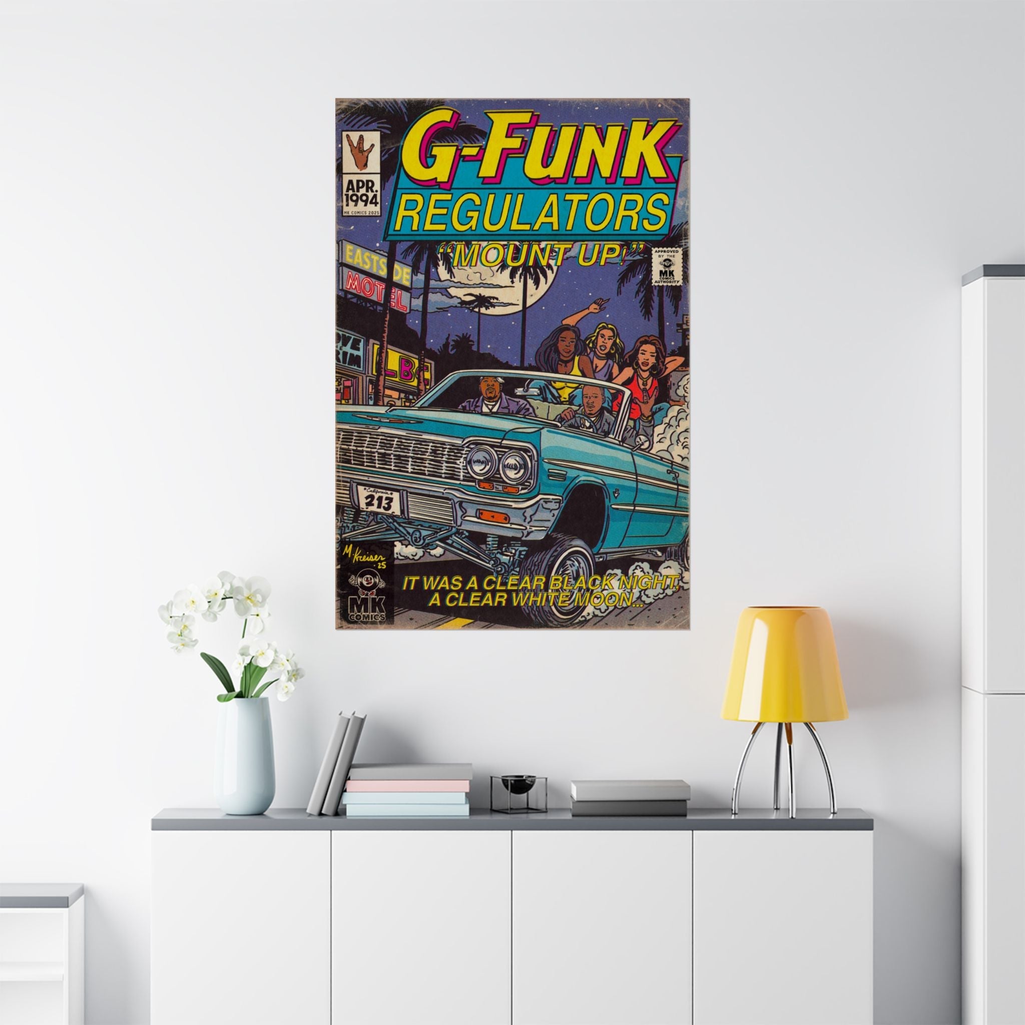 Regulate - Matte Vertical Posters Fine Art Of MK
