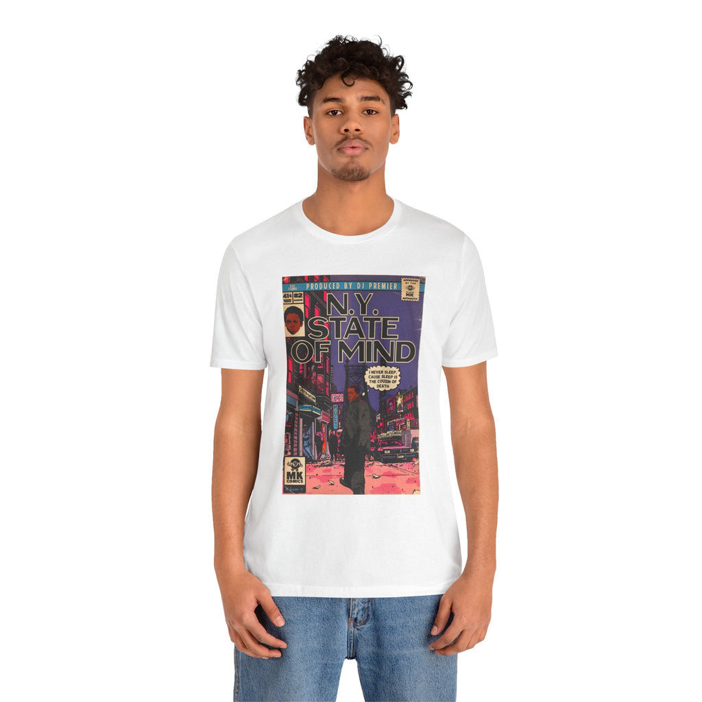 NY State of Mind - Unisex Jersey Short Sleeve Tee Fine Art Of MK