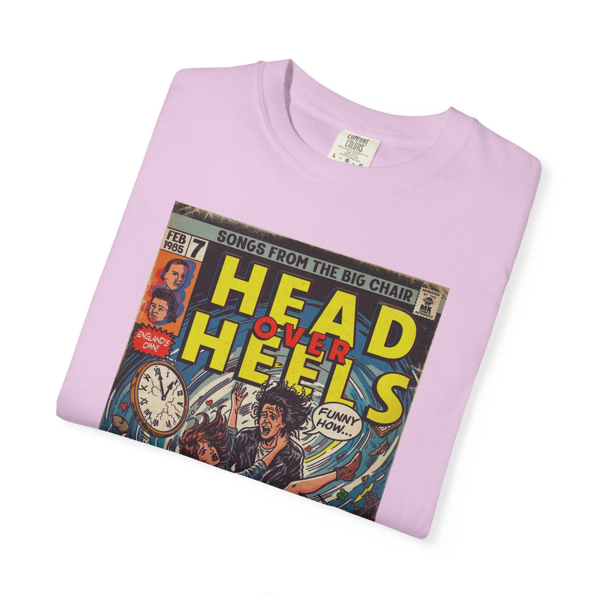 Head Over Heels - Unisex Comfort Colors T-shirt Fine Art Of MK
