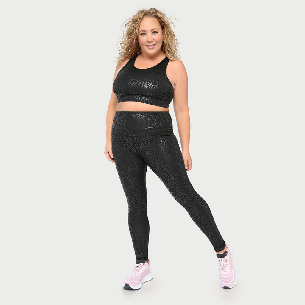 Metallic Cheetah Active Legging Fitkitty Culture Athleisure Wear, Yoga Wear & Women's Clothing