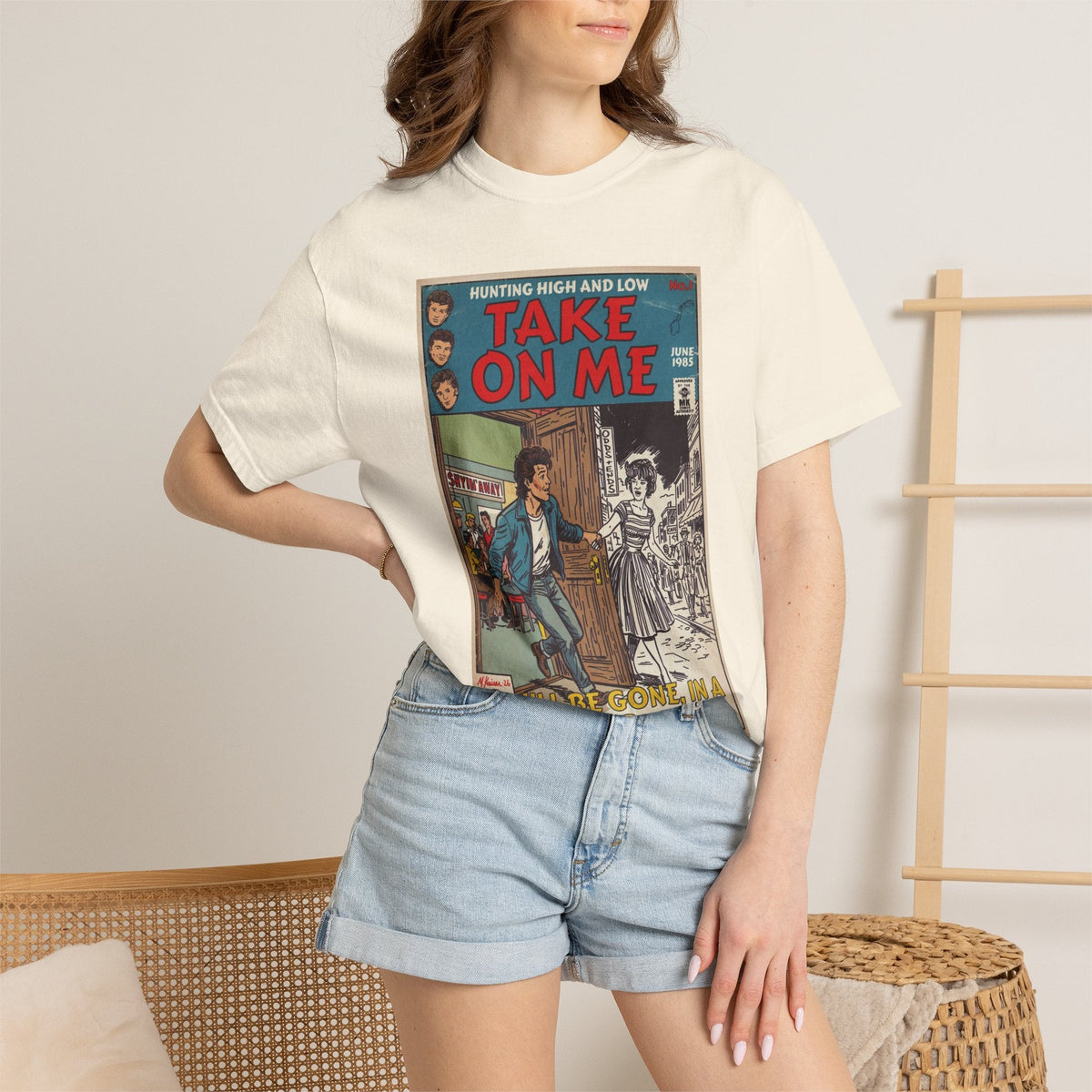 Take On Me - Unisex Comfort Colors T-shirt Fine Art Of MK