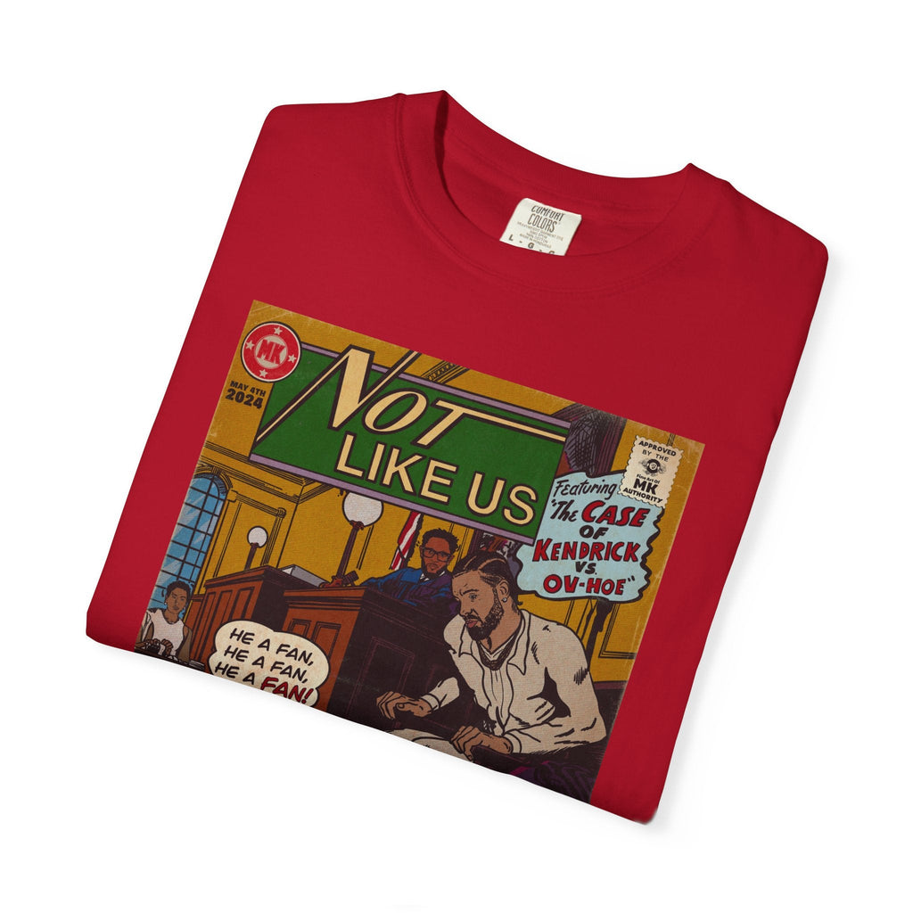 Not Like Us - Unisex Comfort Colors T-shirt Fine Art Of MK