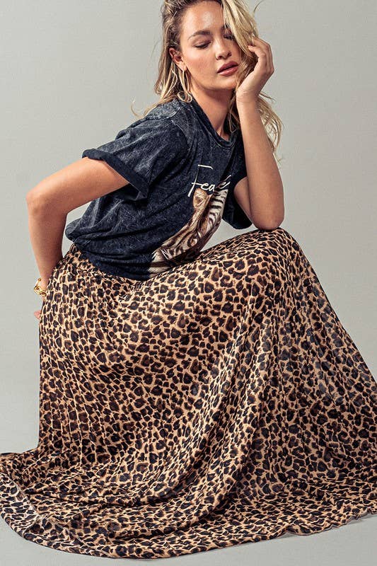 Fierce Flow Leopard Skirt Fitkitty Culture Athleisure Wear, Yoga Wear & Women's Clothing
