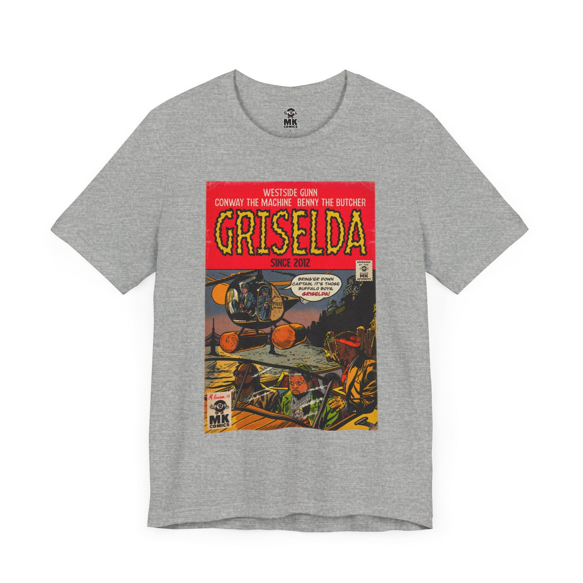 Griselda - Unisex Jersey Short Sleeve Tee Fine Art Of MK