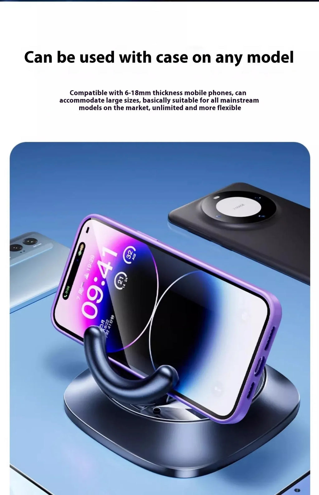 Adjustable Car Mount Magnetic Phone Holder Wear for Art Thou
