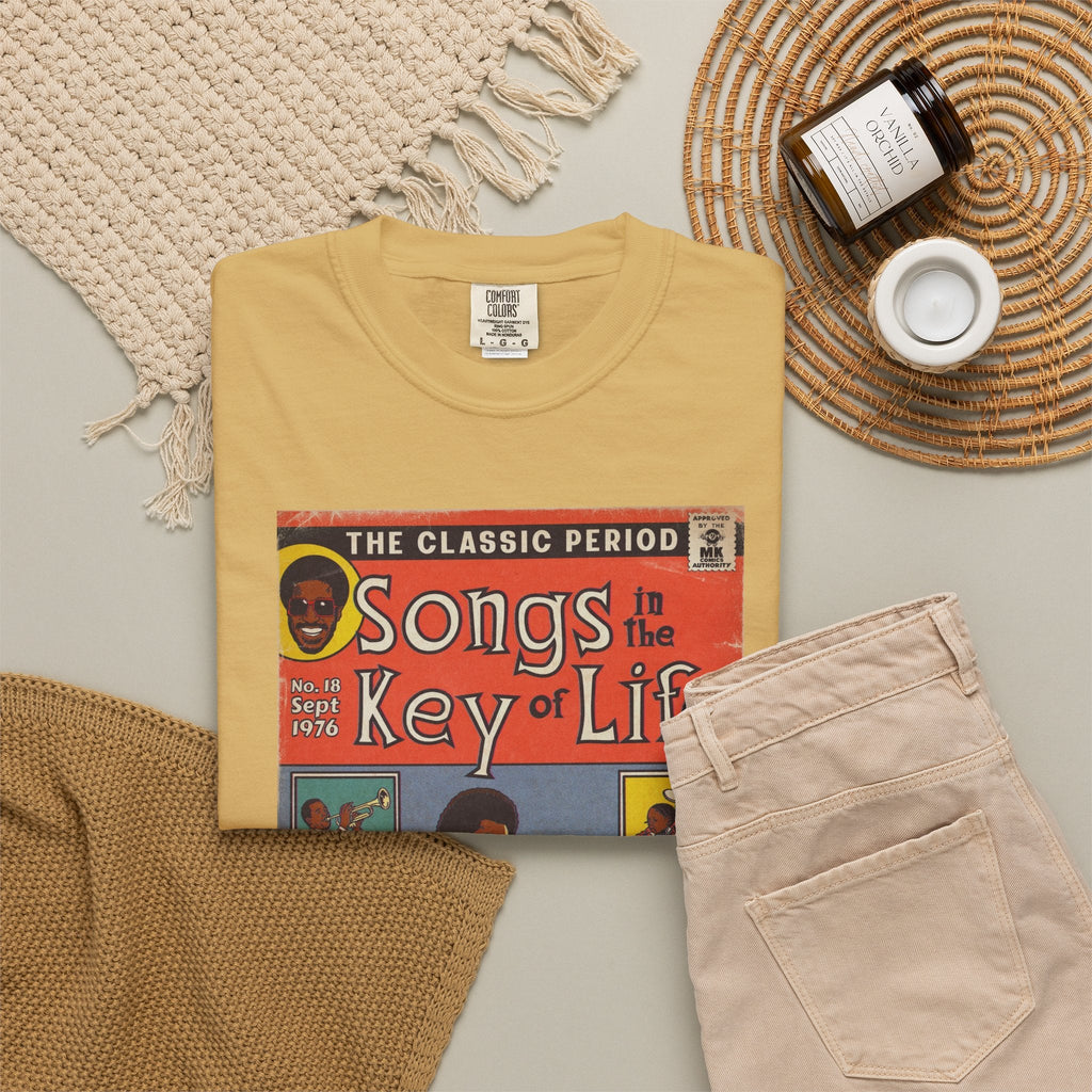 Songs in the Key of Life - Unisex Comfort Colors T-shirt Fine Art Of MK