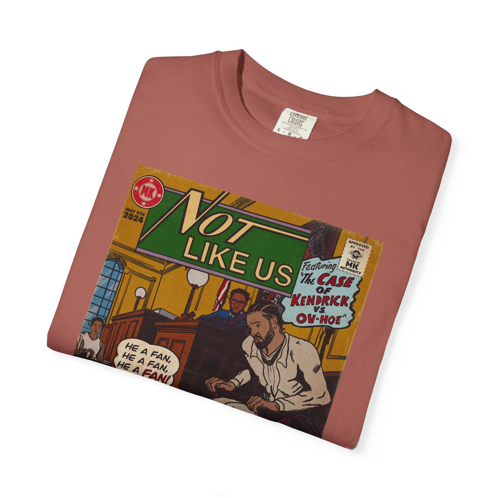 Not Like Us - Unisex Comfort Colors T-shirt Fine Art Of MK