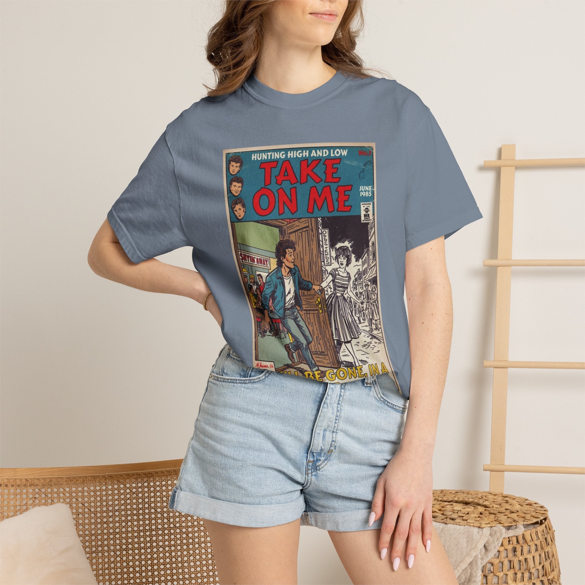 Take On Me - Unisex Comfort Colors T-shirt Fine Art Of MK