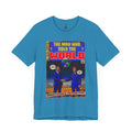 Bowie & Cobain - The Man Who Sold the World - Unisex Jersey Short Sleeve Tee Fine Art Of MK