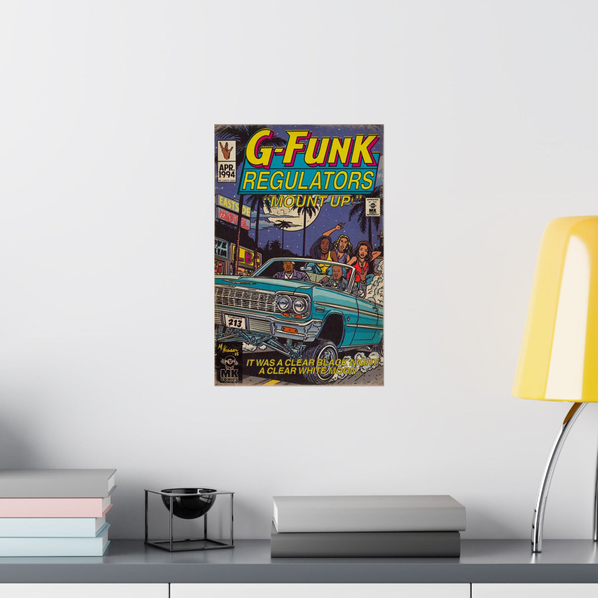 Regulate - Matte Vertical Posters Fine Art Of MK
