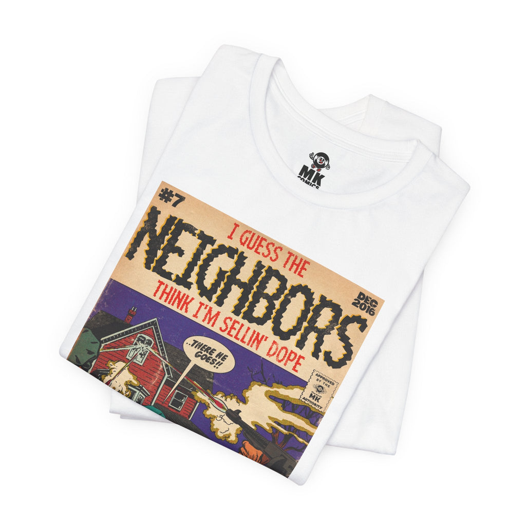 Neighbors - Unisex Jersey Short Sleeve Tee Fine Art Of MK