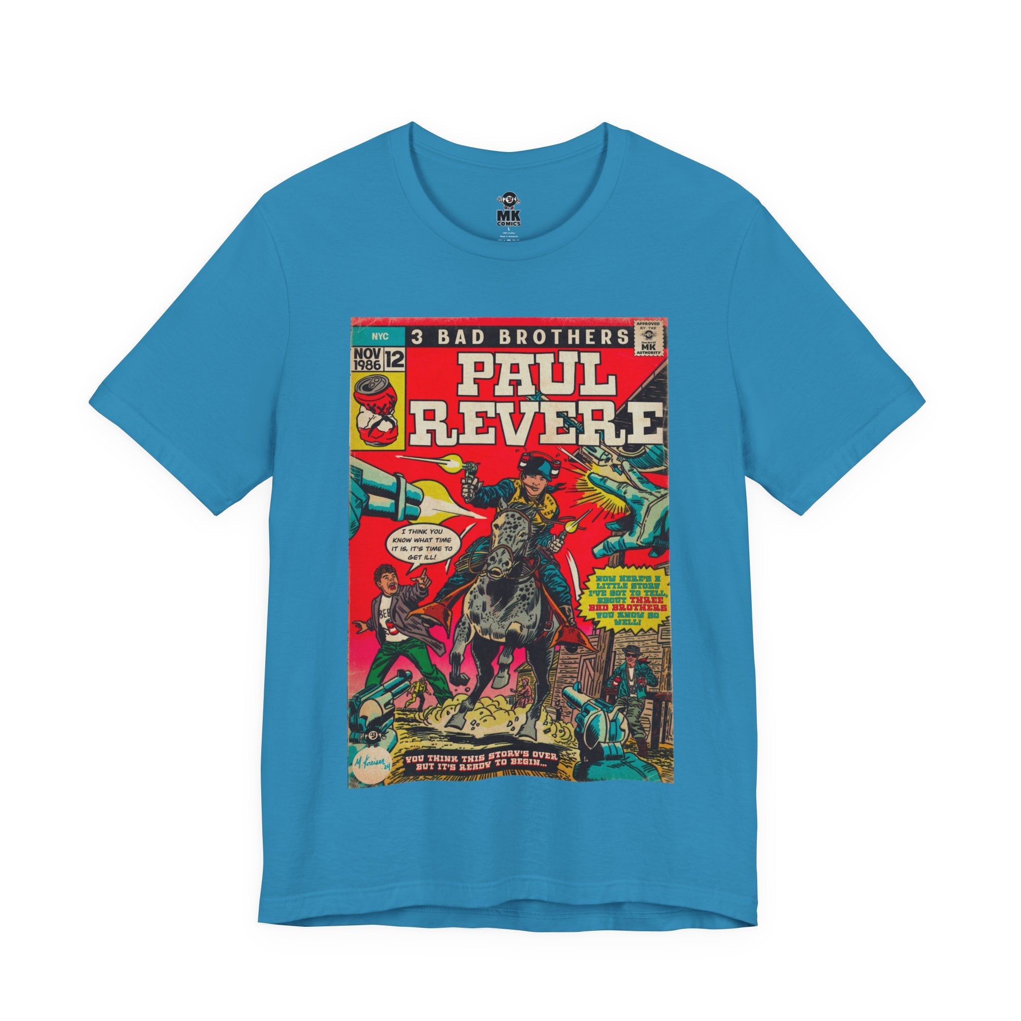 Paul Revere - Unisex Jersey Short Sleeve Tee Fine Art Of MK