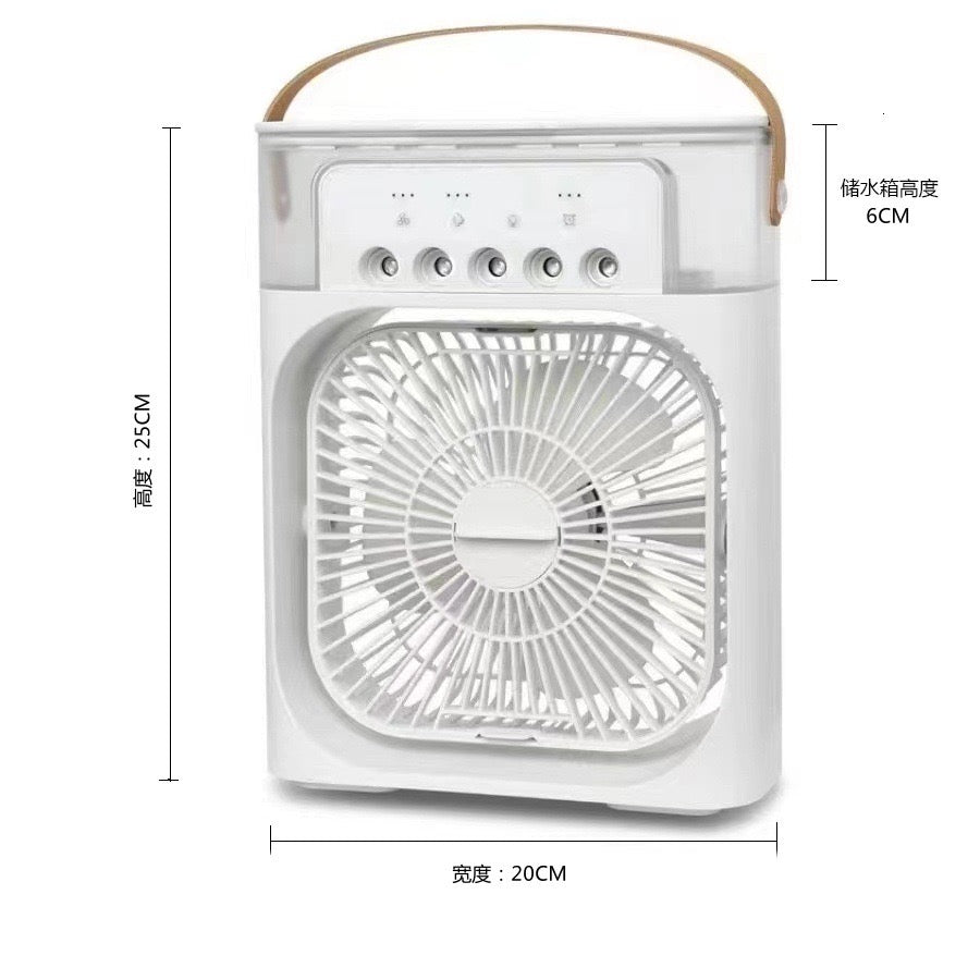 Portable 3-in-1 Air Cooler Fan – Mini AC for Room, Office & Car | Fast Cooling + Humidifier | Ships from USA 🇺🇸 | TikTok & Amazon Hot Seller! Wear for Art Thou