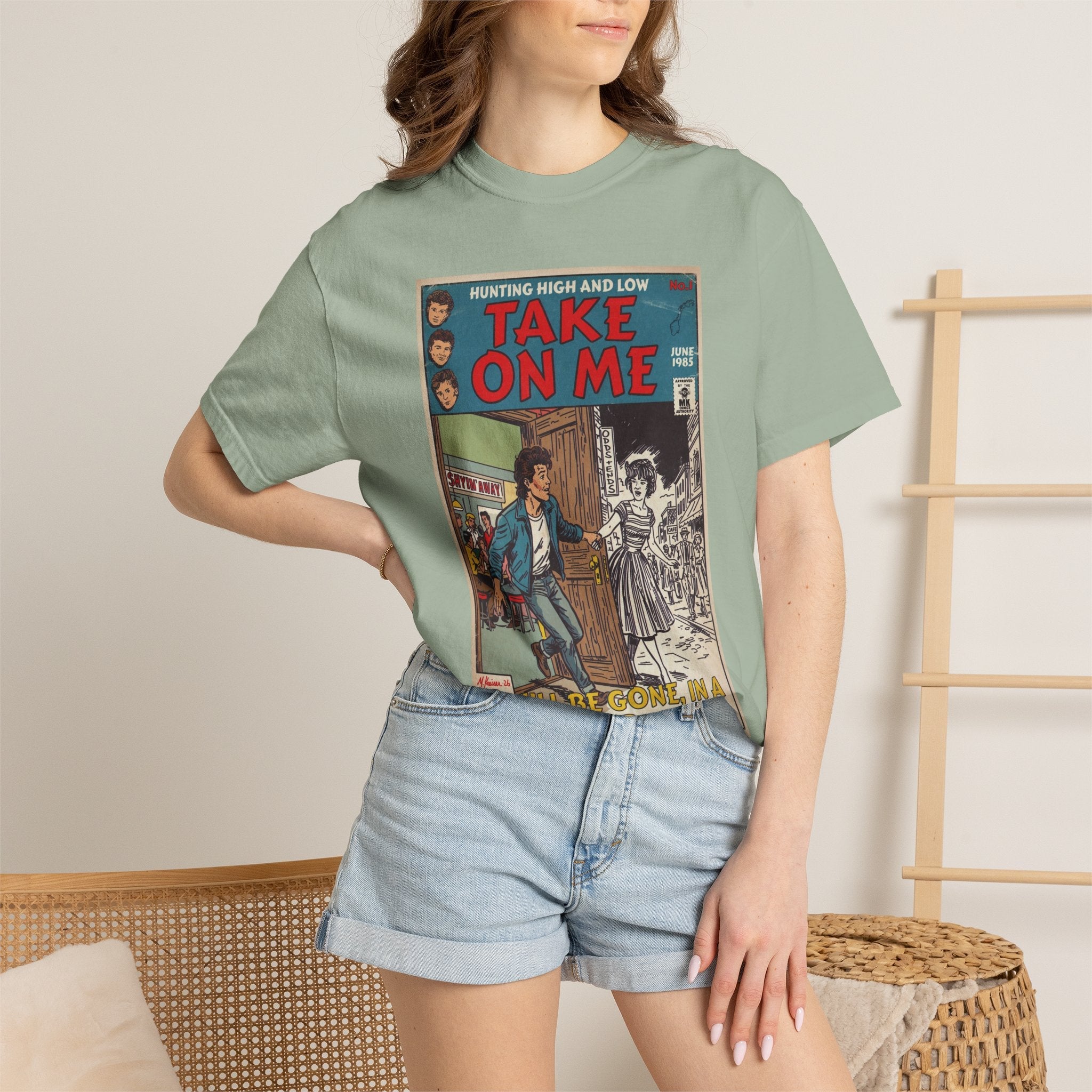Take On Me - Unisex Comfort Colors T-shirt Fine Art Of MK