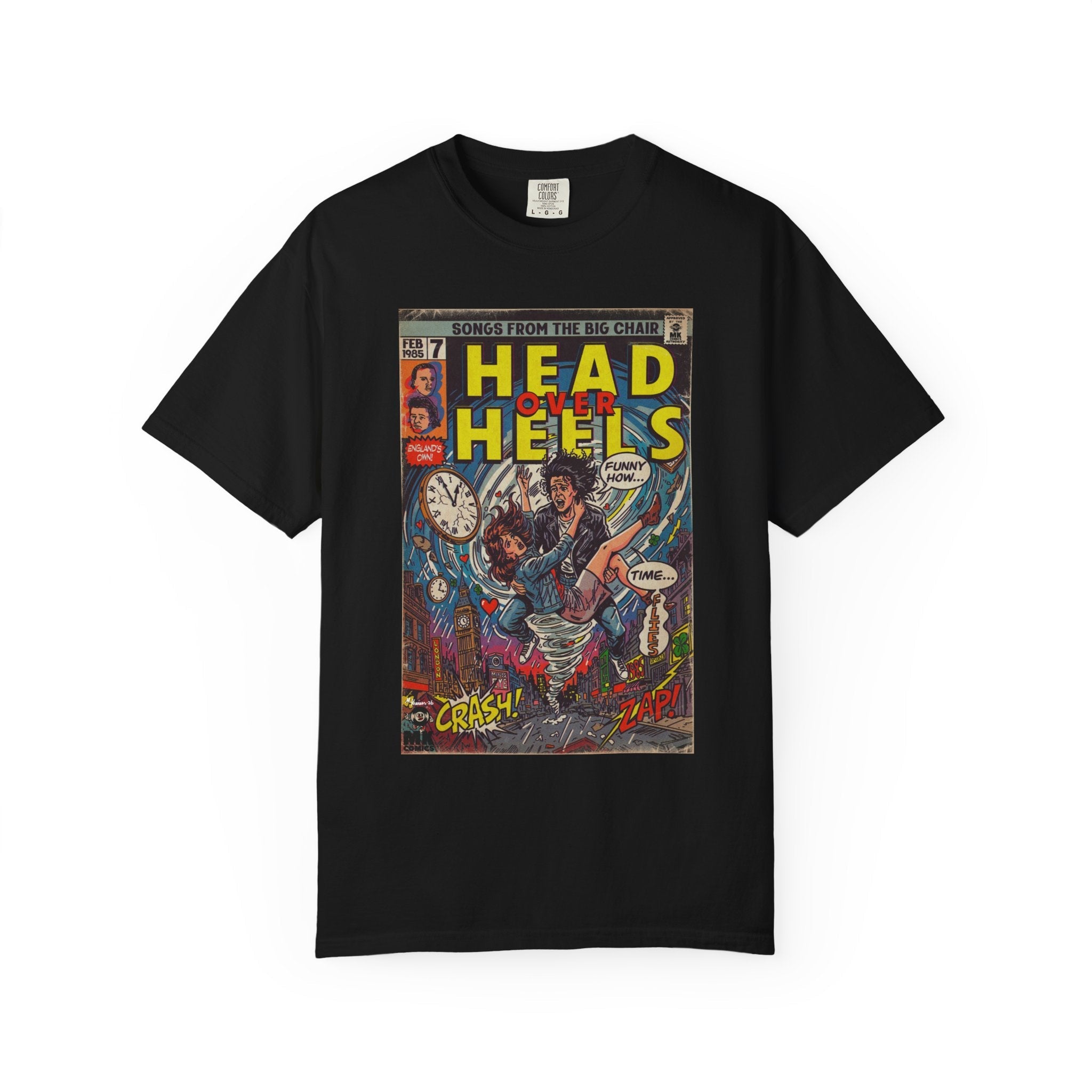 Head Over Heels - Unisex Comfort Colors T-shirt Fine Art Of MK