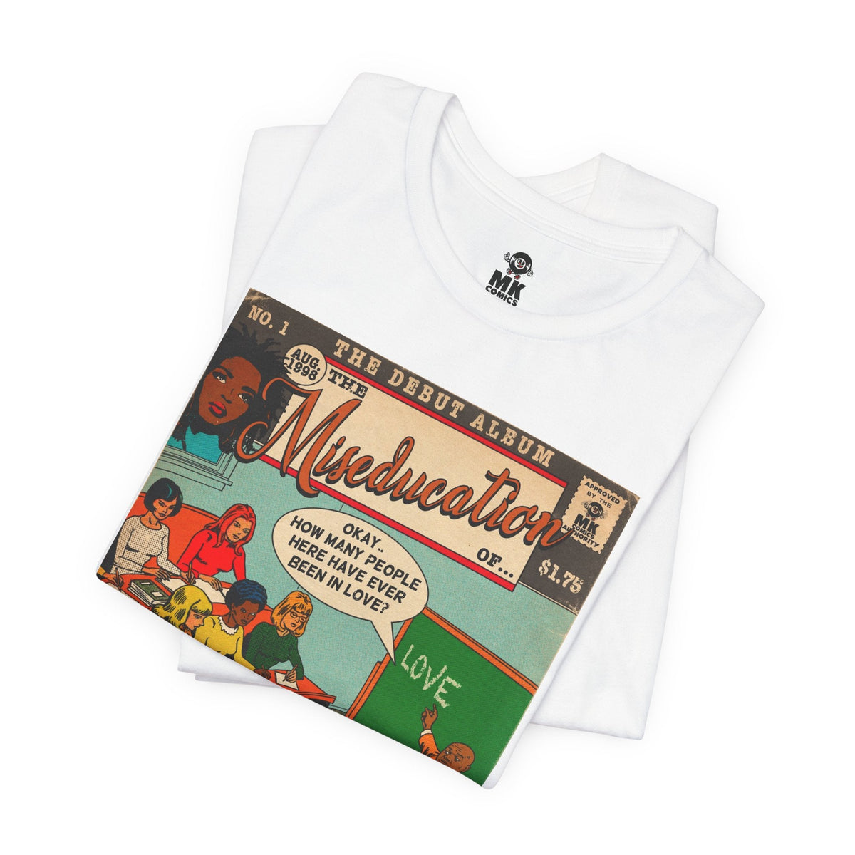 The Miseducation of… - Unisex Jersey Short Sleeve Tee Fine Art Of MK