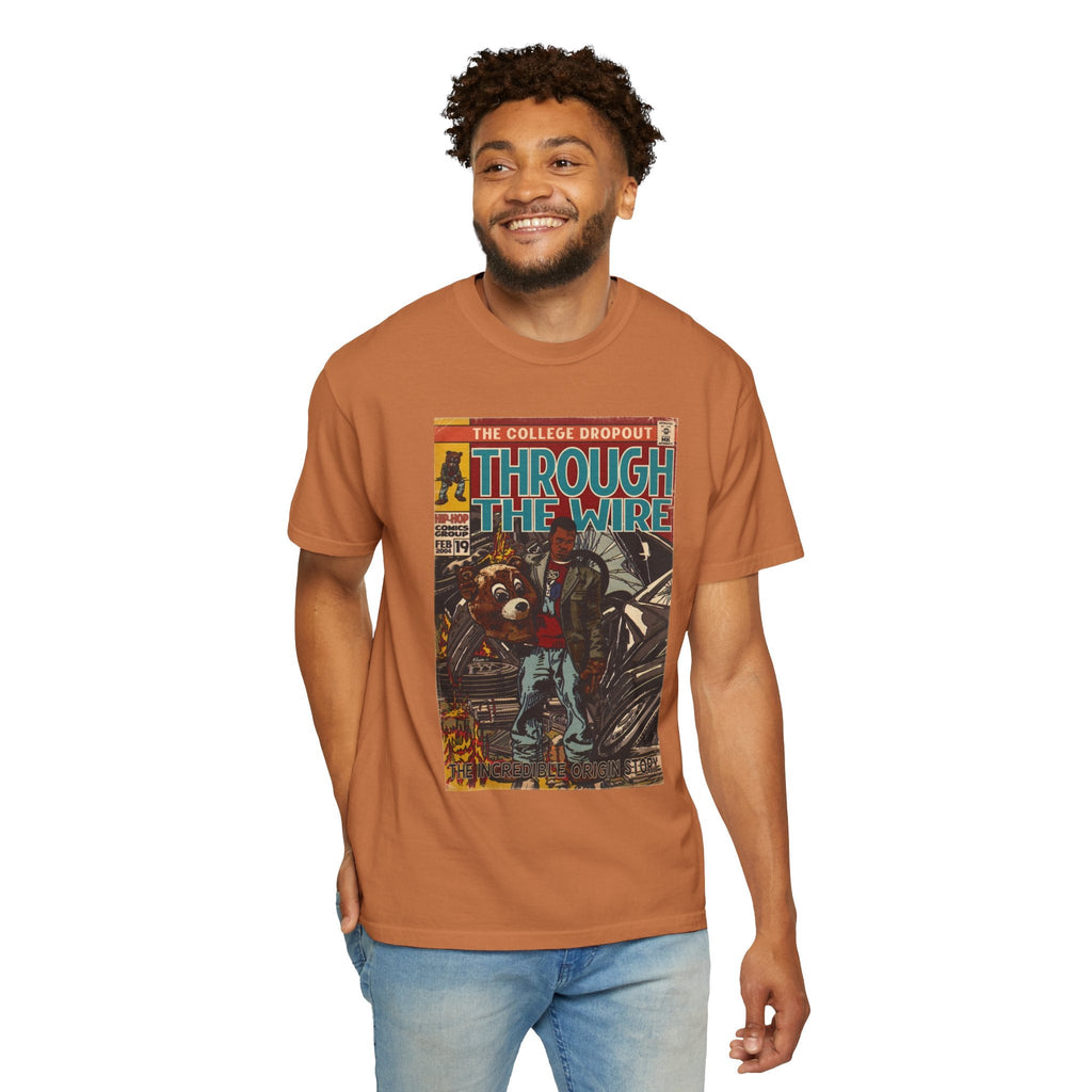 Through The Wire - Unisex Comfort Colors T-shirt Fine Art Of MK