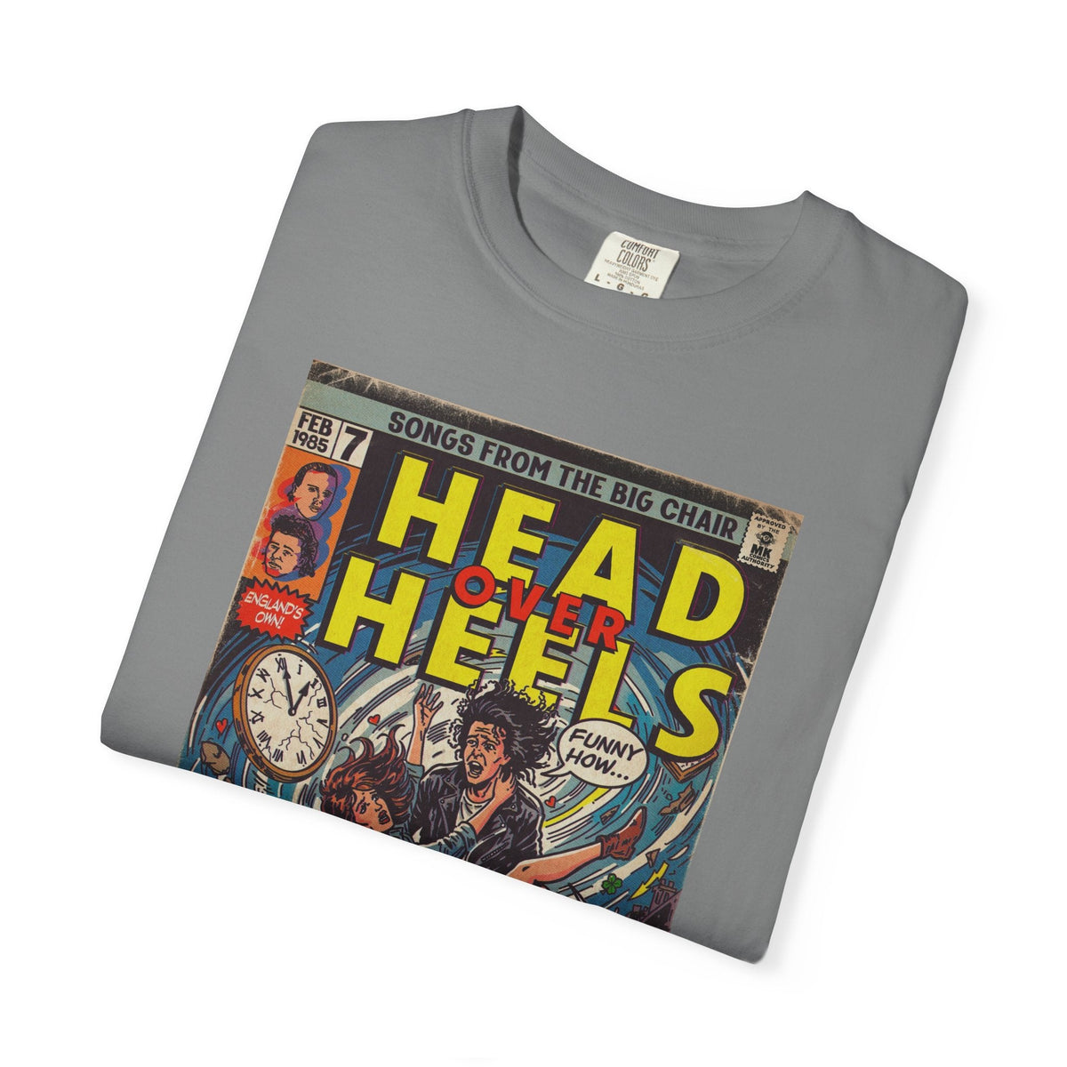 Head Over Heels - Unisex Comfort Colors T-shirt Fine Art Of MK
