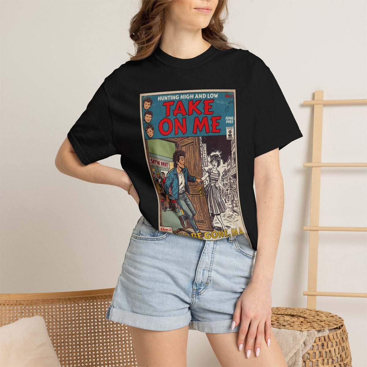 Take On Me - Unisex Comfort Colors T-shirt Fine Art Of MK