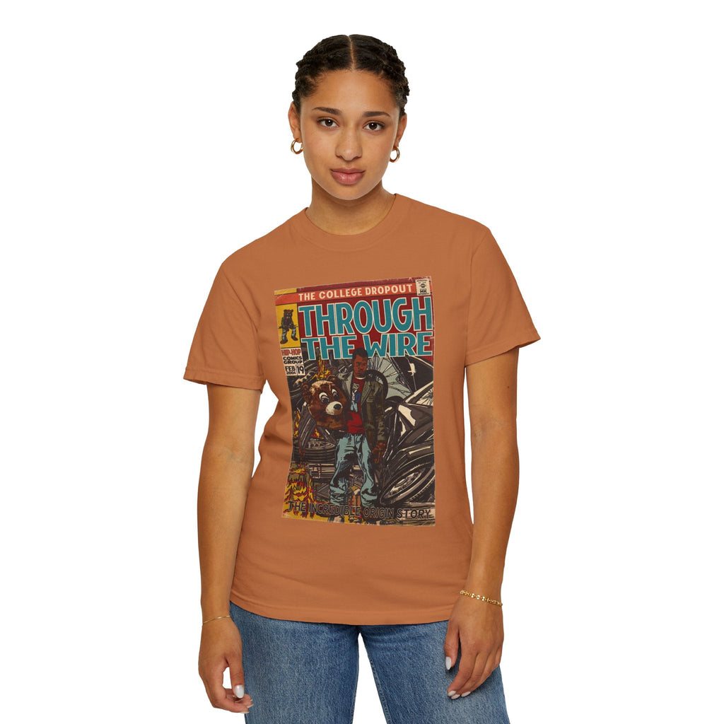 Through The Wire - Unisex Comfort Colors T-shirt Fine Art Of MK