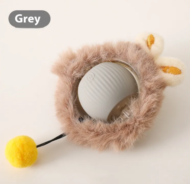 PurrPlay Self-Rolling Cat Toy Ball Wear for Art Thou