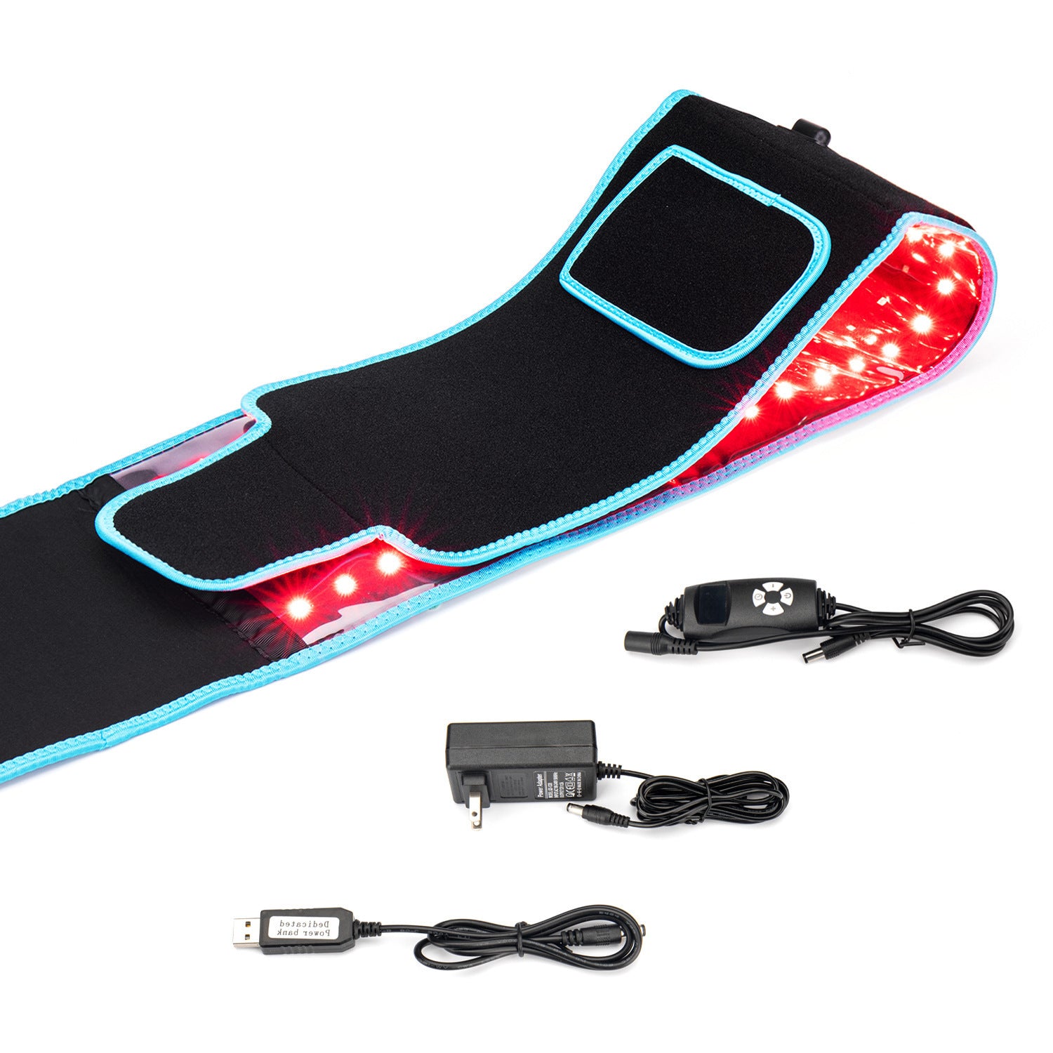 Long Wave Red Light Therapy Heating Waist Belt Wear for Art Thou