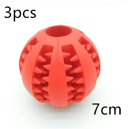 Interactive Rubber Slow Feeder Dog Ball Wear for Art Thou