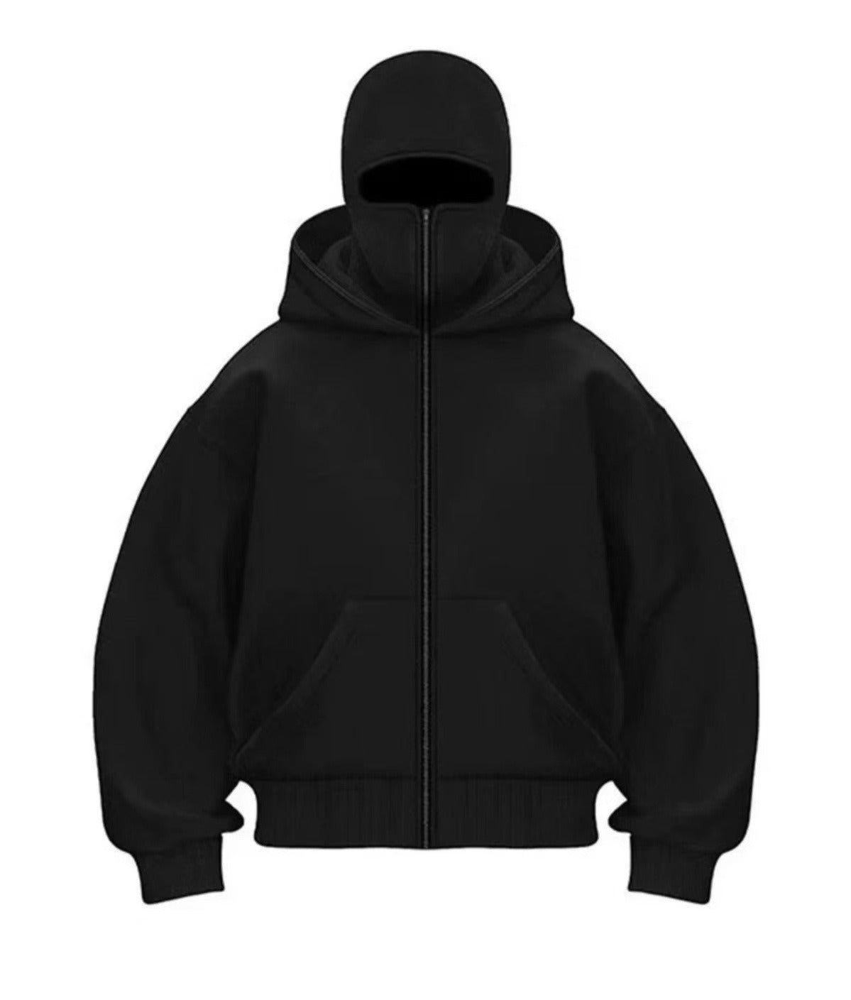 Men's Hooded Zip-Up Baseball Jacket Wear for Art Thou