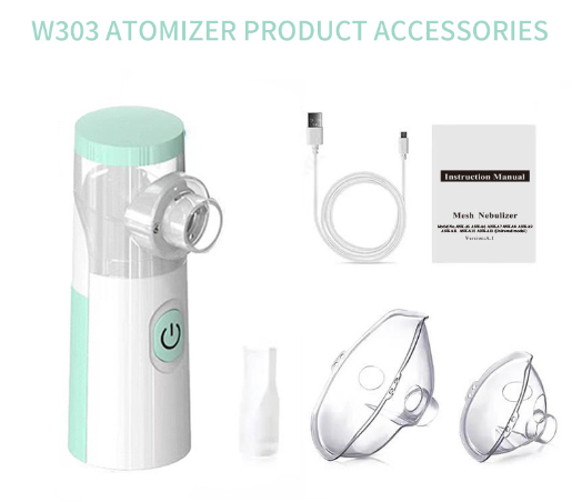 Portable Nebulizer Handheld Asthma Inhaler Device Wear for Art Thou