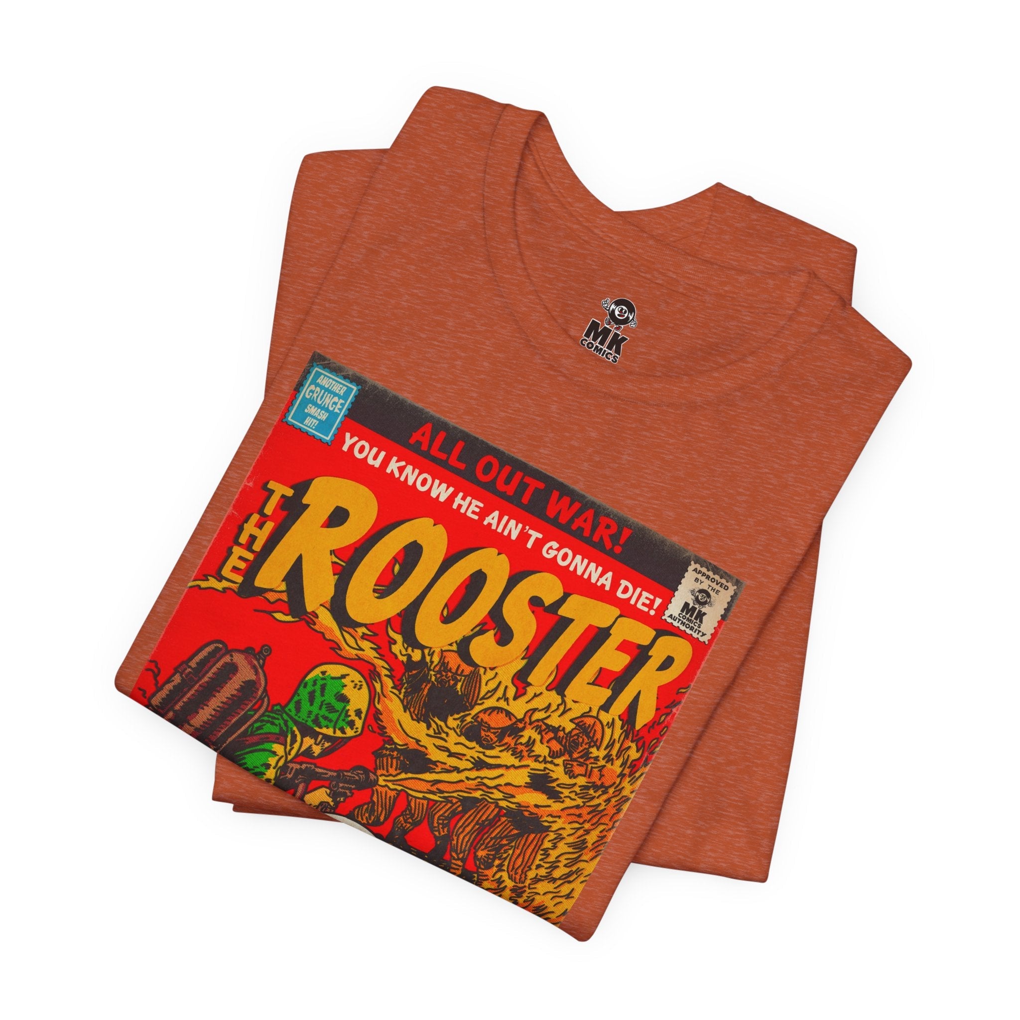 Rooster - Unisex Jersey Short Sleeve Tee Fine Art Of MK