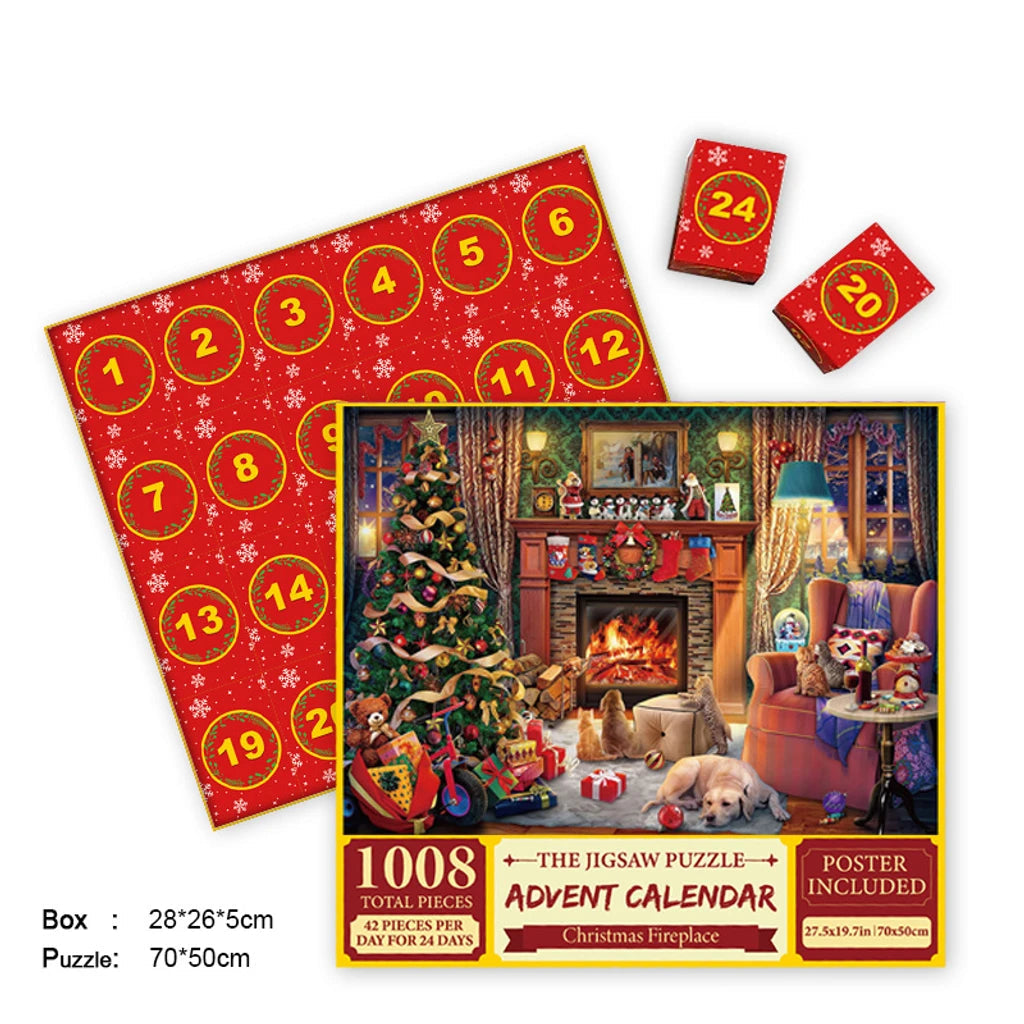 Merry Jigsaw Advent Calendar Puzzle Wear for Art Thou