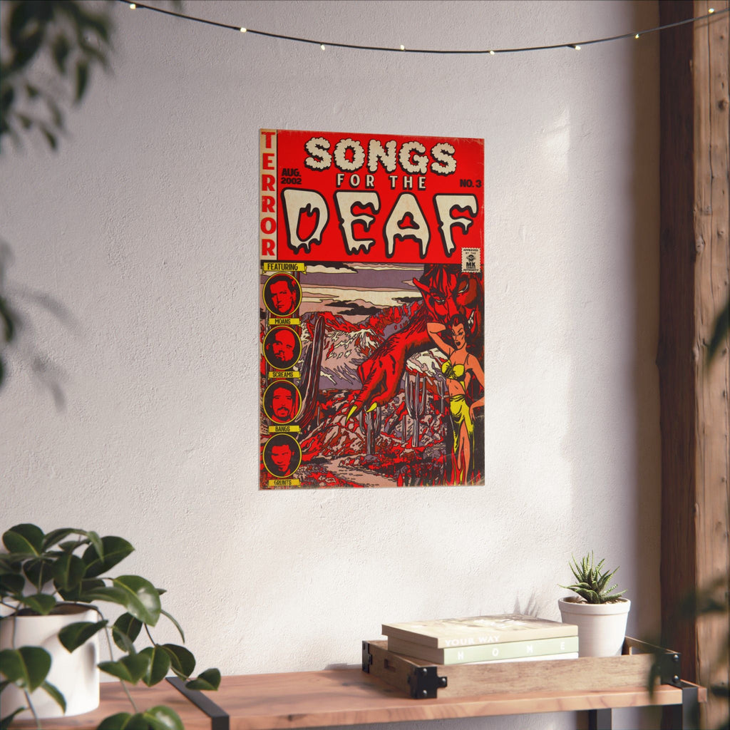 Songs For The Deaf - Vertical Matte Poster Fine Art Of MK